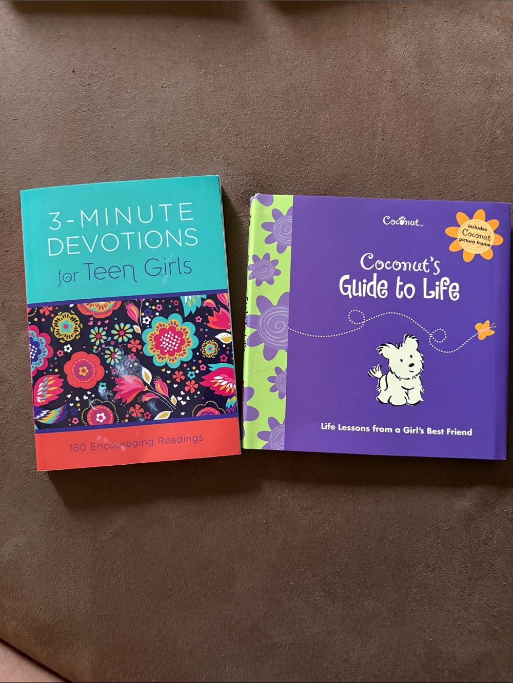 Coconuts Guide to Life and 3 minute Devotions for Teen girls